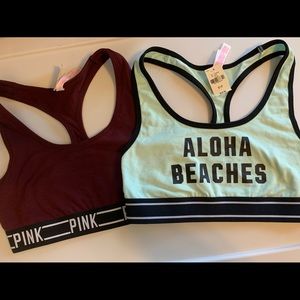 Set of 2 VS Pink Bralettes